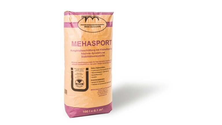 MEHASPORT - MEHA Dämm- und Ausgleichsschüttungen, im Sack verpackt, stehend